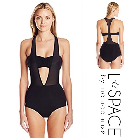 🆕 LSPACE ANGELINA RACERBACK ONE-PIECE SWIMSUIT - Picture 5 of 8